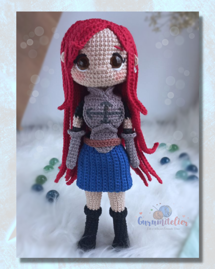 ERZA "TITÂNIA" SCARLET - PADRÃO PDF