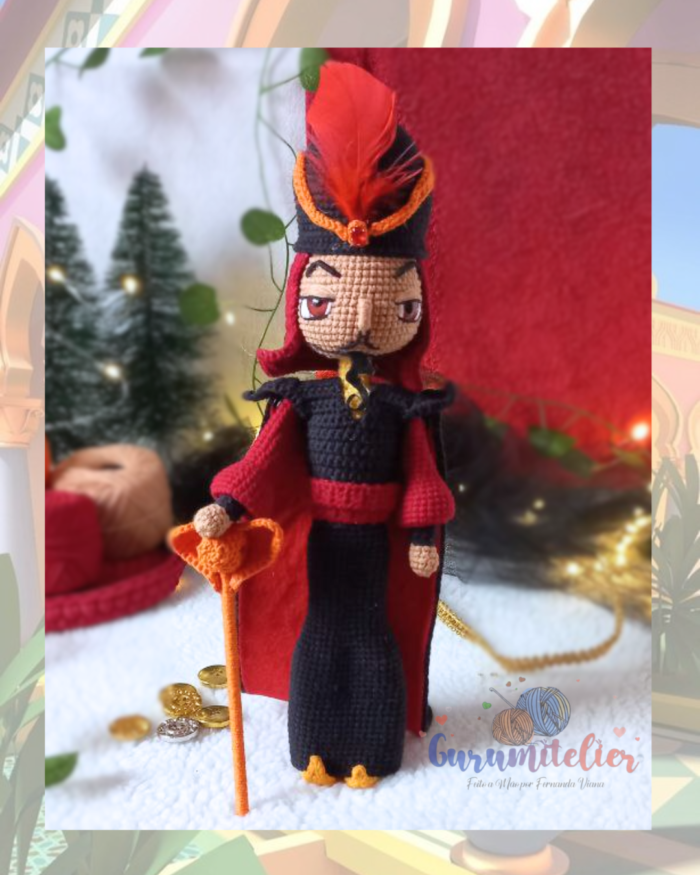 PADRÃO PDF JAFAR - RECOMPENSA APOIA-SE "A SOCIEDADE DO AMIGURUMI"