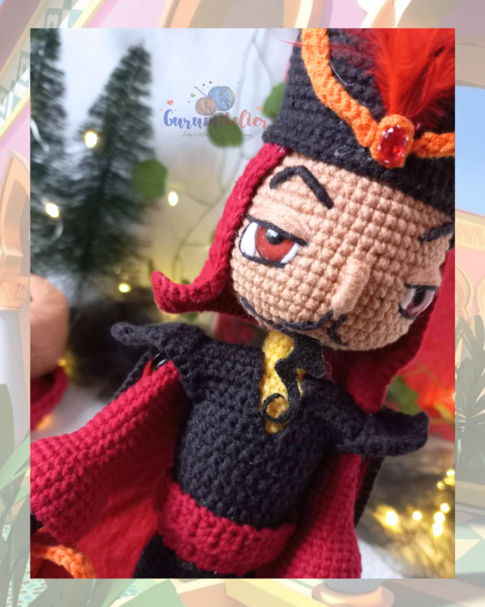 PADRÃO PDF JAFAR - RECOMPENSA APOIA-SE "A SOCIEDADE DO AMIGURUMI" - Imagem 2
