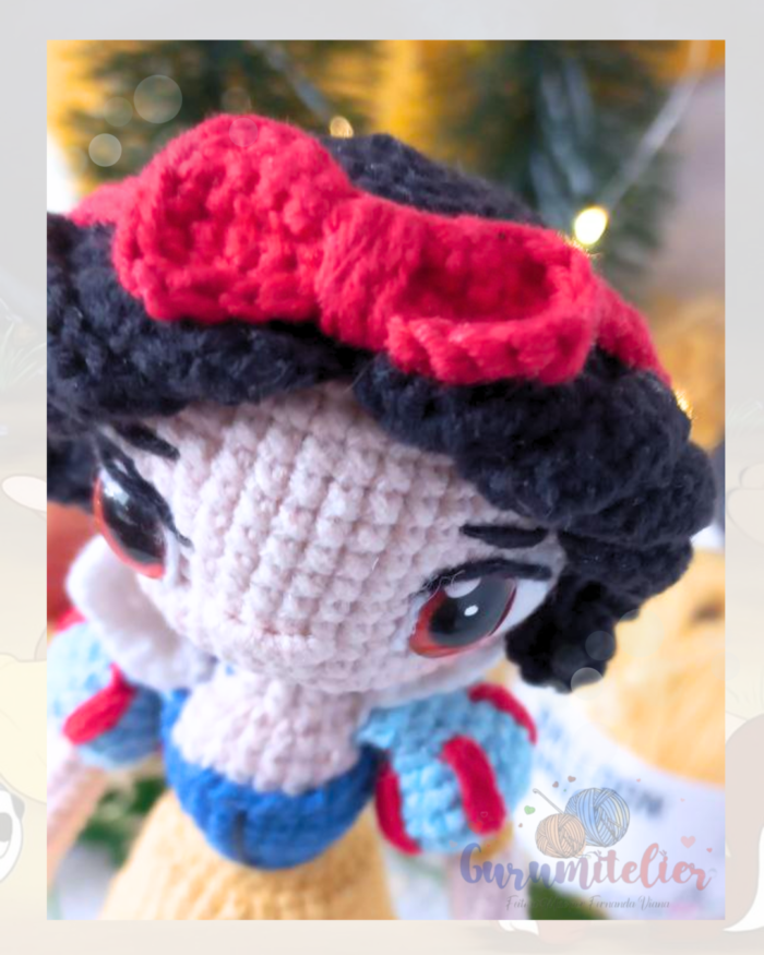 PADRÃO PDF BRANCA DE NEVE - RECOMPENSA APOIA-SE "A SOCIEDADE DO AMIGURUMI" - Imagem 3