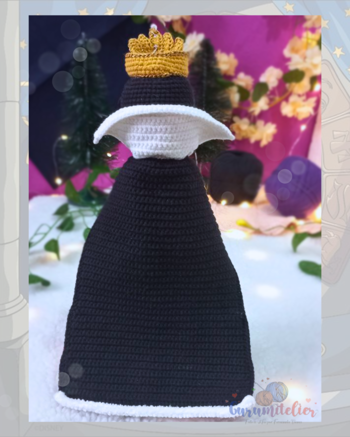 PADRÃO PDF RAINHA MÁ - RECOMPENSA APOIA-SE "A SOCIEDADE DO AMIGURUMI" - Imagem 3