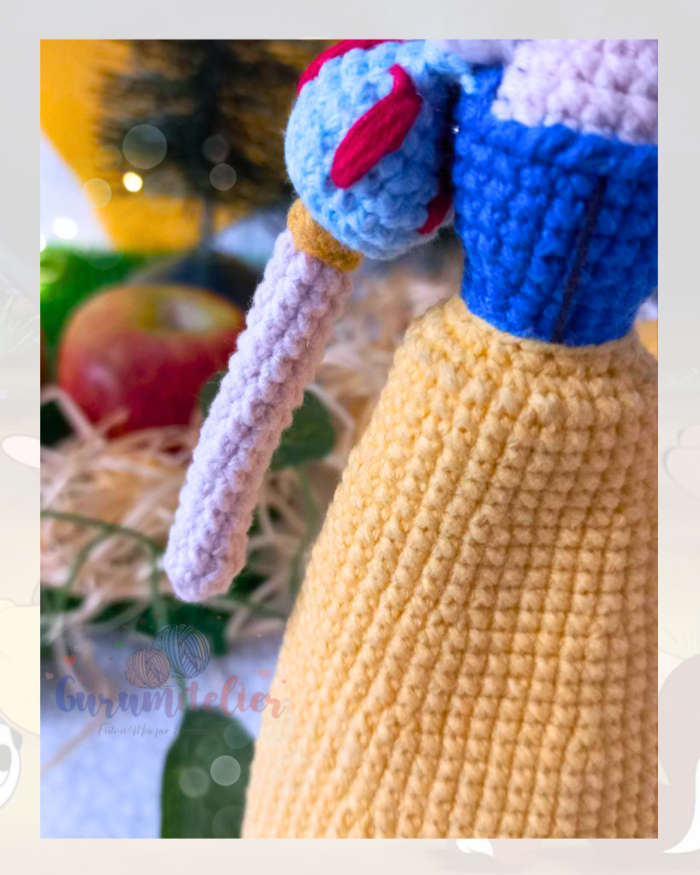 PADRÃO PDF BRANCA DE NEVE - RECOMPENSA APOIA-SE "A SOCIEDADE DO AMIGURUMI" - Imagem 4