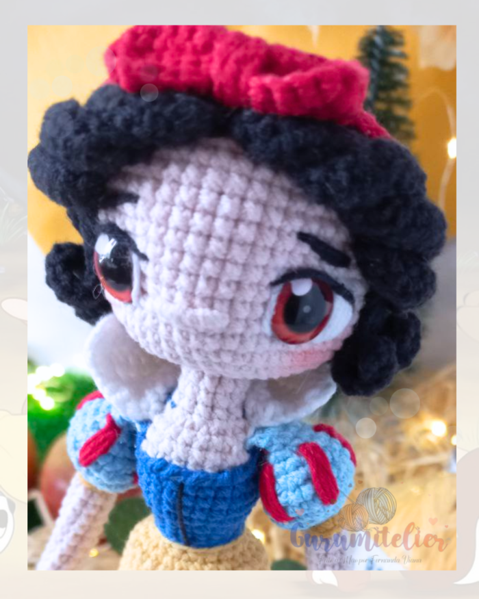 PADRÃO PDF BRANCA DE NEVE - RECOMPENSA APOIA-SE "A SOCIEDADE DO AMIGURUMI" - Imagem 2