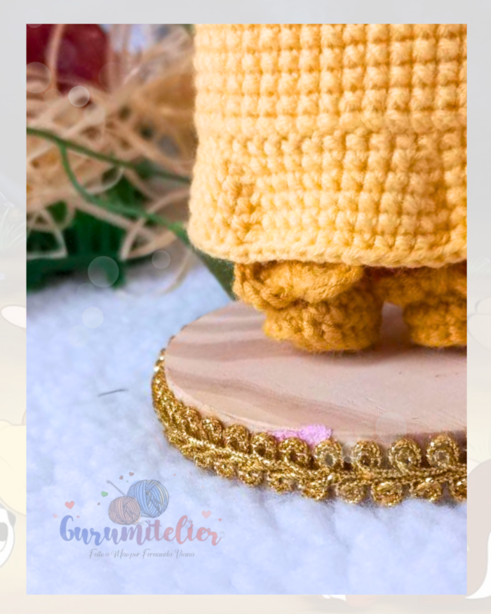 PADRÃO PDF BRANCA DE NEVE - RECOMPENSA APOIA-SE "A SOCIEDADE DO AMIGURUMI" - Imagem 5