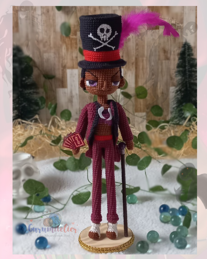 PADRÃO PDF DR. FACILIER- RECOMPENSA APOIA-SE "A SOCIEDADE DO AMIGURUMI"
