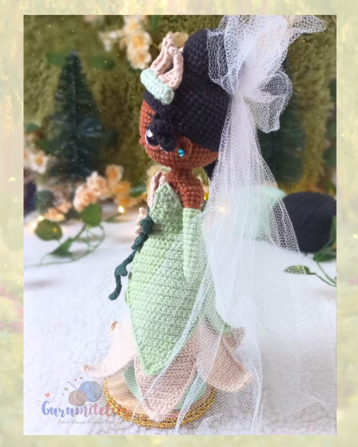 PADRÃO PDF Tiana- RECOMPENSA APOIA-SE "A SOCIEDADE DO AMIGURUMI" - Imagem 3