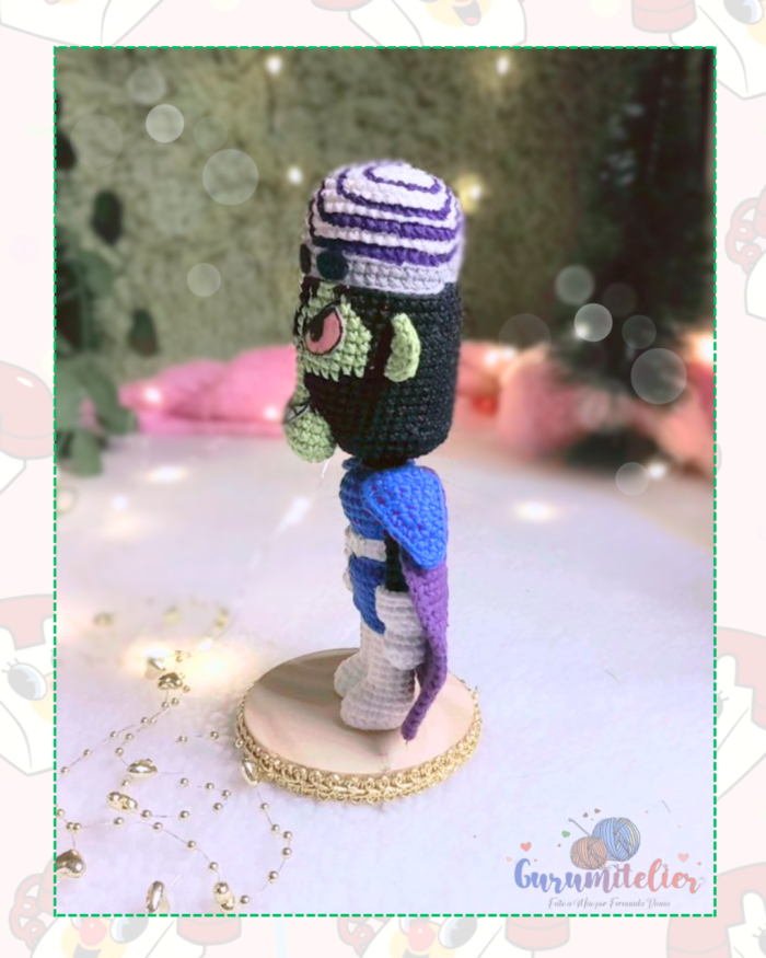 PADRÃO PDF MACACO LOUCO - AS MENINAS SUPERPODEROSAS - RECOMPENSA APOIA-SE "A SOCIEDADE DO AMIGURUMI" - Imagem 4