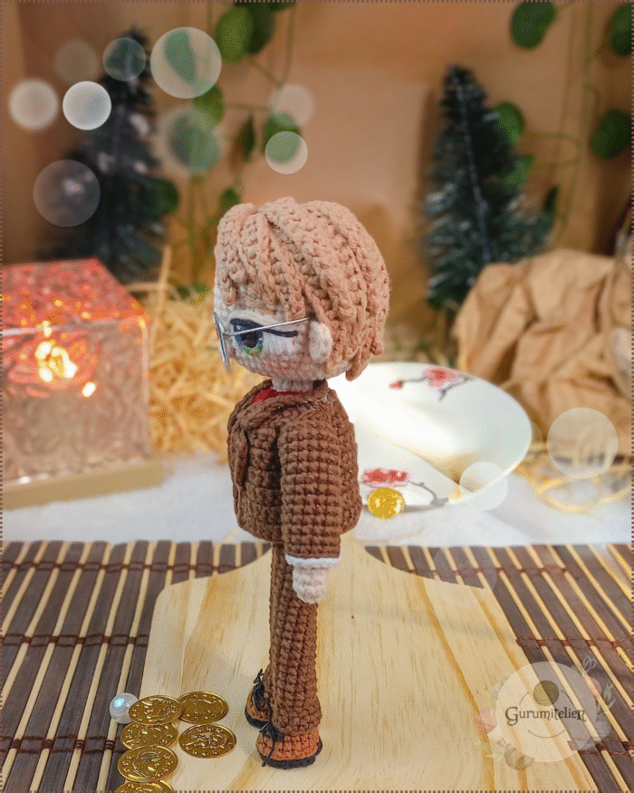 PADRÃO PDF - ARATA TSURUKI - RECOMPENSA APOIA-SE "A SOCIEDADE DO AMIGURUMI" - Imagem 5