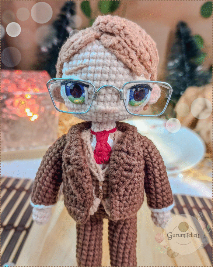 PADRÃO PDF - ARATA TSURUKI - RECOMPENSA APOIA-SE "A SOCIEDADE DO AMIGURUMI" - Imagem 3