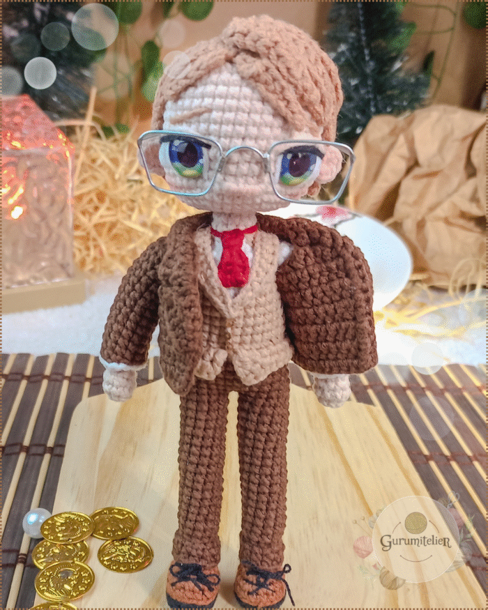 PADRÃO PDF - ARATA TSURUKI - RECOMPENSA APOIA-SE "A SOCIEDADE DO AMIGURUMI" - Imagem 2