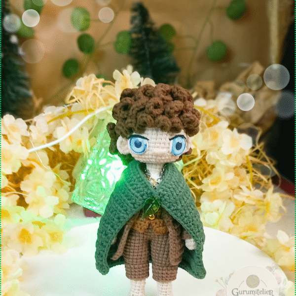 PADRÃO PDF - FRODO - RECOMPENSA APOIA-SE "A SOCIEDADE DO AMIGURUMI"