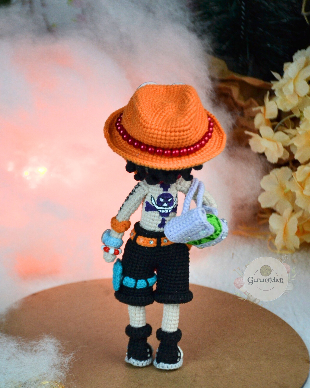 PADRÃO PDF - PORTGAS D. ACE - ONE PIECE - PRÉ-VENDA - Imagem 4