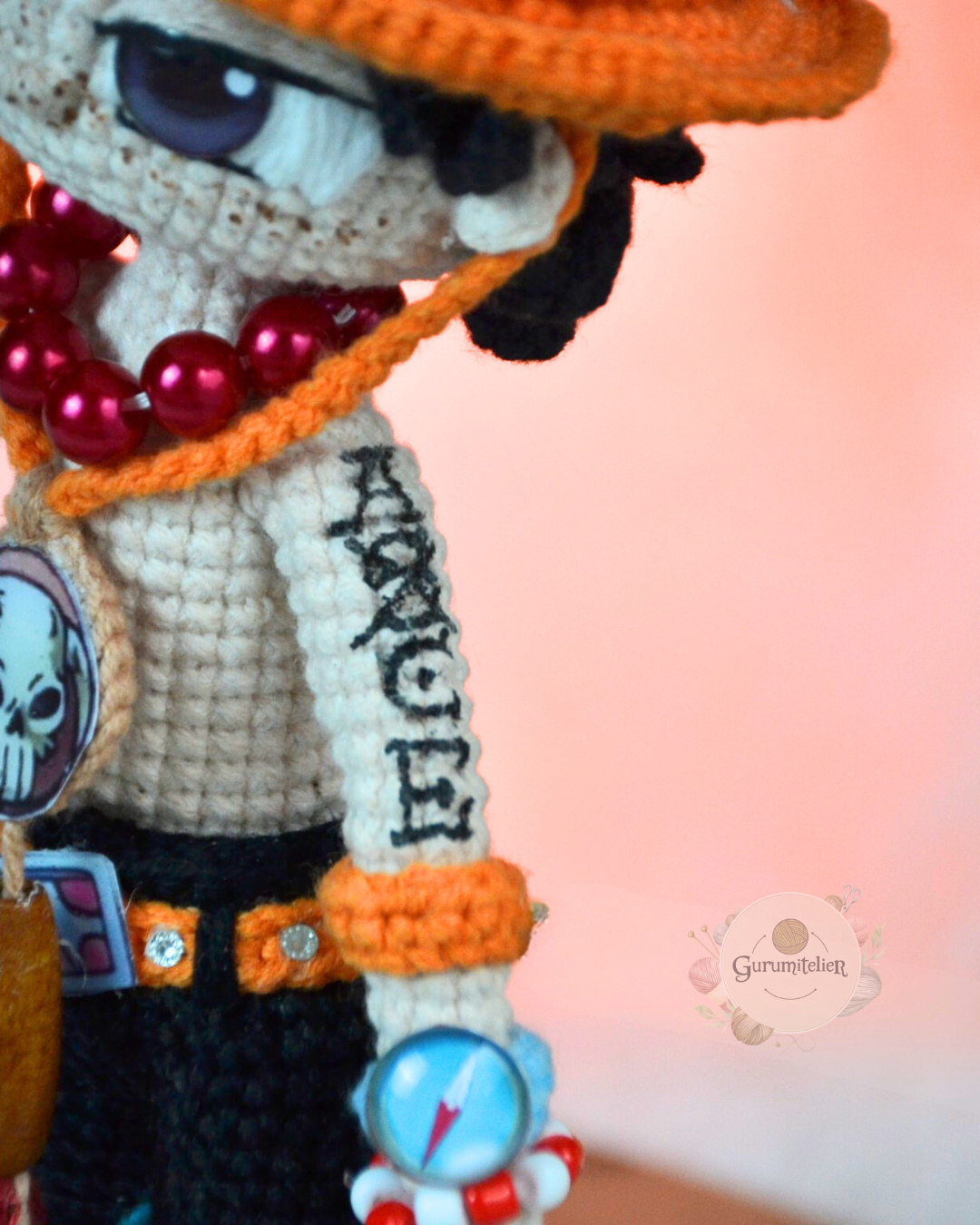 PADRÃO PDF - PORTGAS D. ACE - ONE PIECE - PRÉ-VENDA - Imagem 3