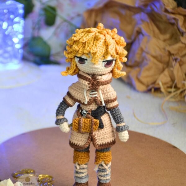 PADRÃO PDF - THORFINN - RECOMPENSA APOIA-SE "A SOCIEDADE DO AMIGURUMI"