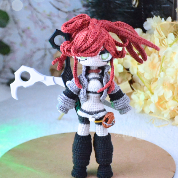 PADRÃO PDF - Riyo Reaper - RECOMPENSA APOIA-SE "A SOCIEDADE DO AMIGURUMI"