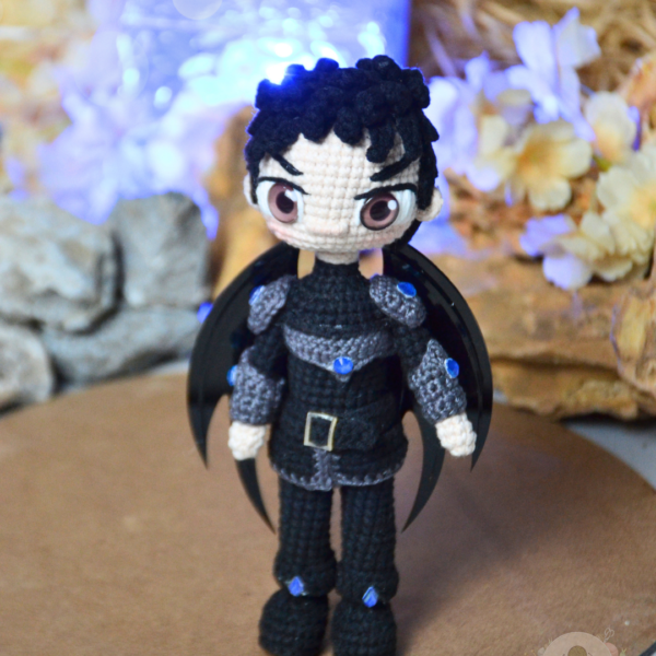 PADRÃO PDF - AZRIEL - RECOMPENSA APOIA-SE "A SOCIEDADE DO AMIGURUMI"