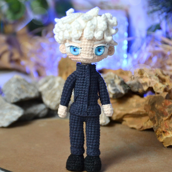 PADRÃO PDF - GOJO - RECOMPENSA APOIA-SE "A SOCIEDADE DO AMIGURUMI"